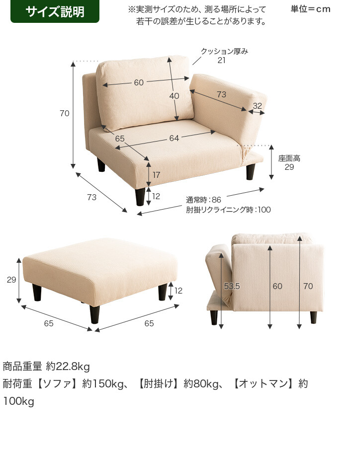 サイズ説明