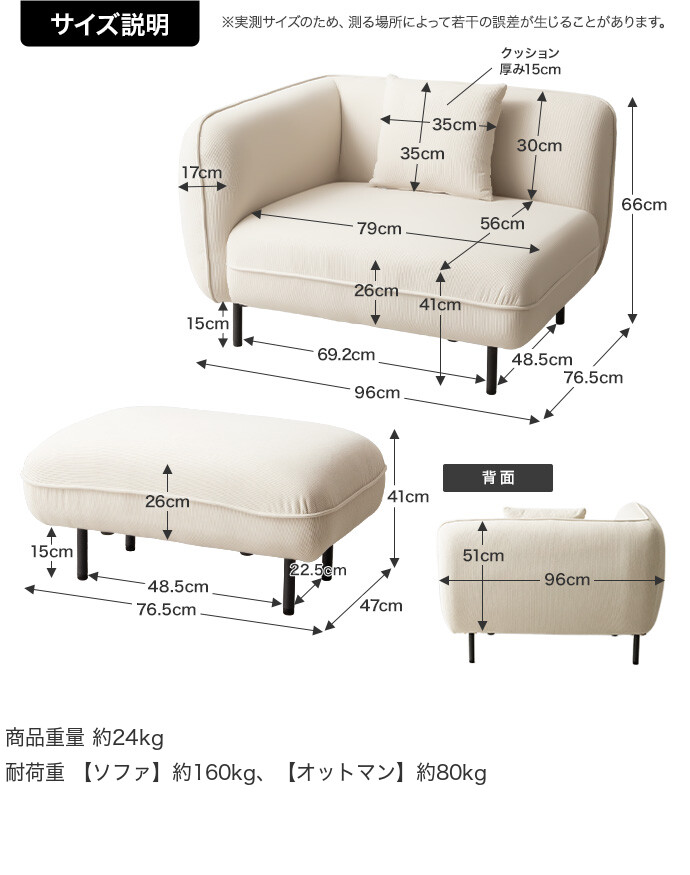 サイズ説明
