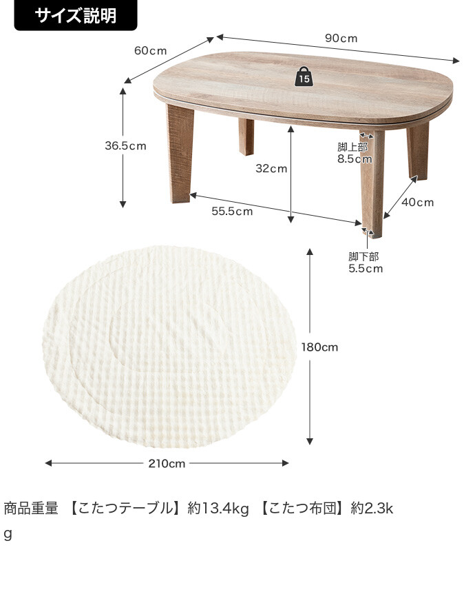 サイズ説明