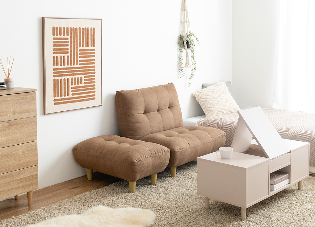 木のぬくもりに包まれる。心安らぐ北欧ナチュラルのワンルーム