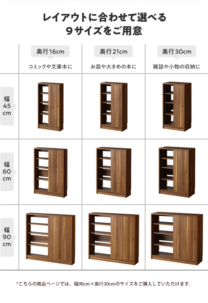 g1005674]【天板90cm×29.5cm】 Meri 引き戸収納 キャビネット