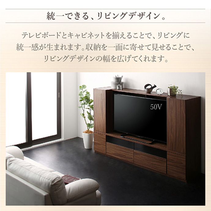 g1005686]【2点セット】City sign ミドルタイプテレビボード+木扉