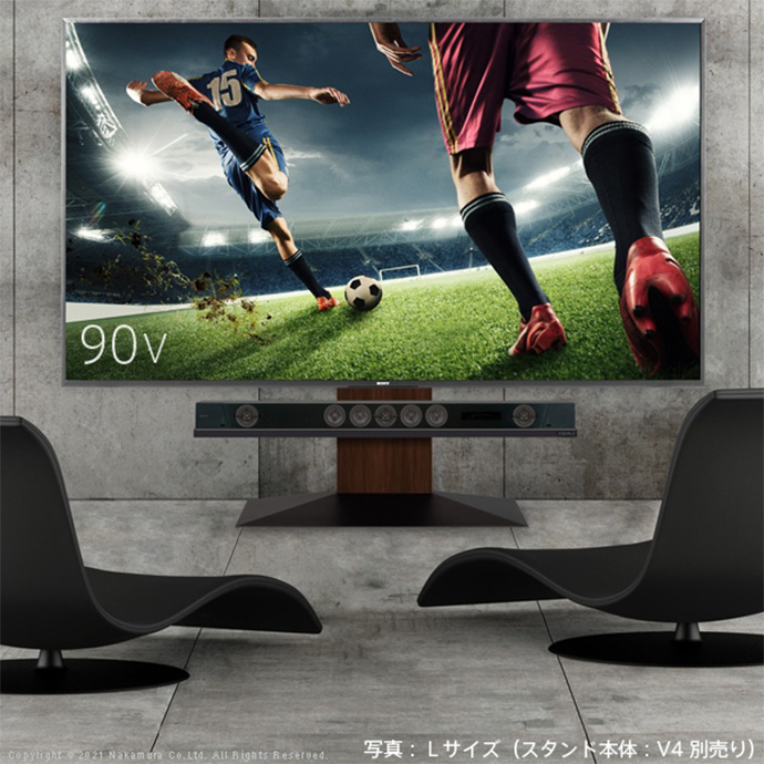 g105620]【幅118cm】Wall インテリアテレビスタンドV4・PRO対応