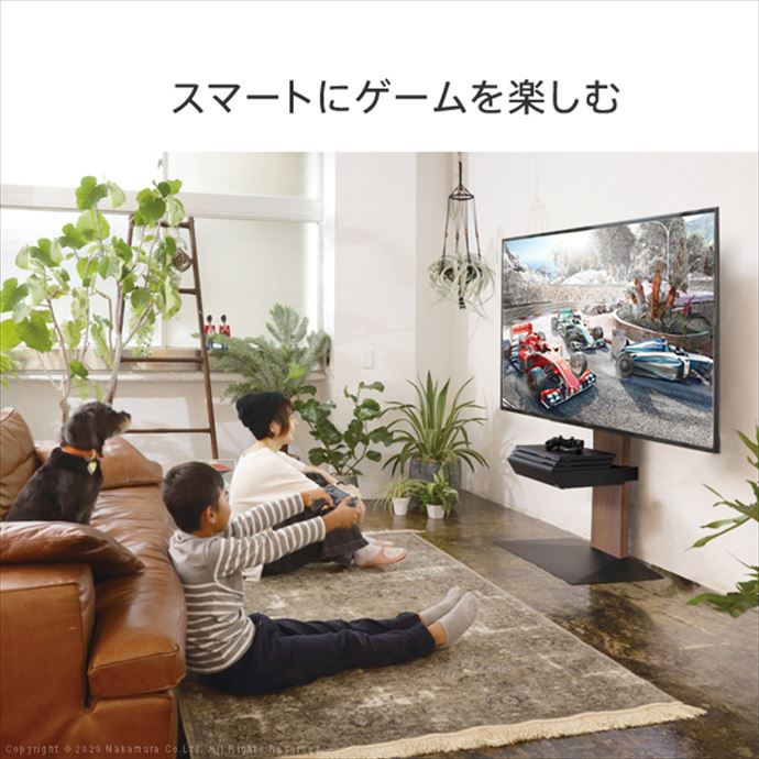 g105627]Wall インテリアテレビスタンドV2・V3・V5・S1対応収納付き