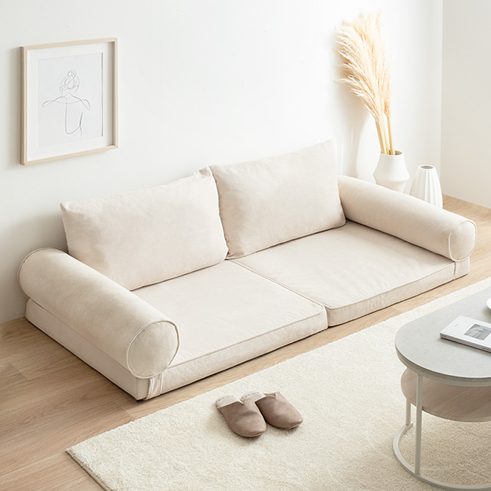 【幅180cm】Puuteri フロアーソファ