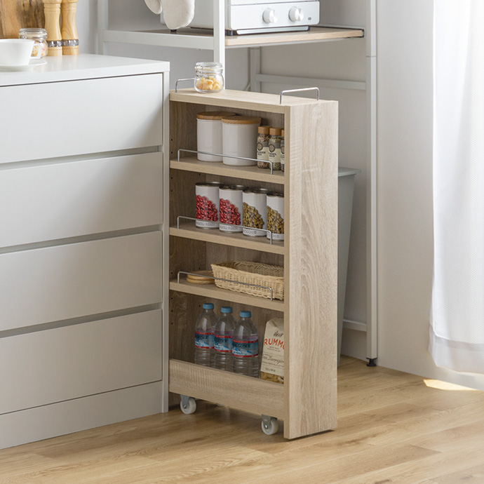 【幅16.4cm】Tumsae 隙間収納ラック