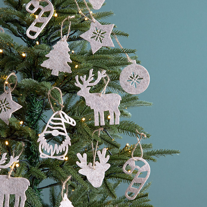 【14点セット】Talvi フェルトオーナメントセット