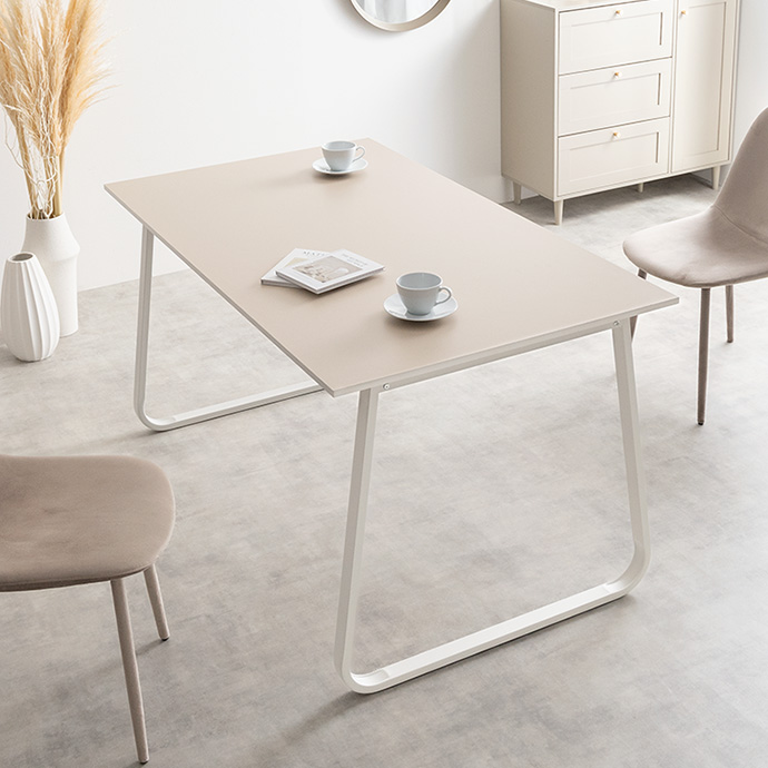 【単品】Shiktak 幅140cmダイニングテーブル