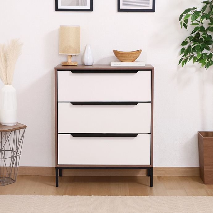 すっきり整う、使いやすいファブリックチェスト