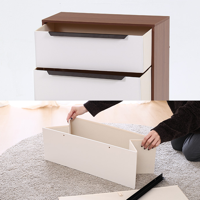 軽くて出し入れしやすい引き出し