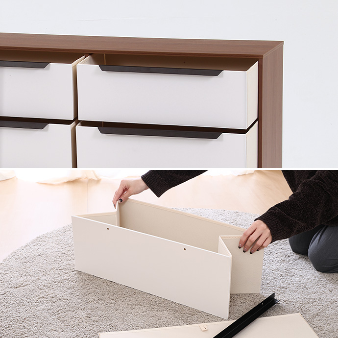 軽くて出し入れしやすい引き出し