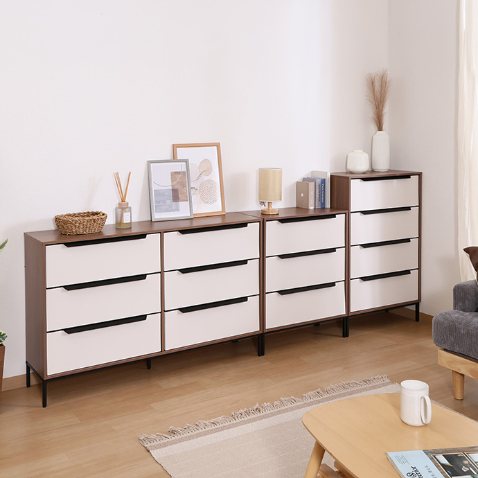 シリーズで揃えて統一感のある空間に