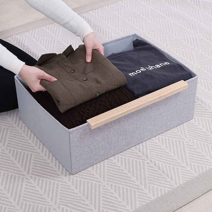 衣類をたっぷり収納できる