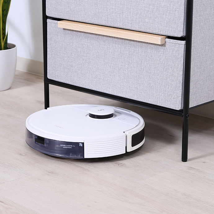 掃除しやすい脚付き設計