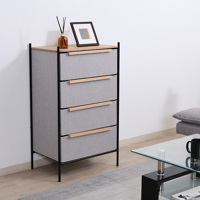 暮らしになじむ、すっきり収納チェスト