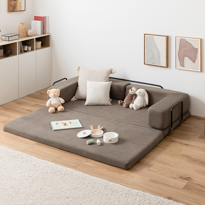 子供の遊び場としても