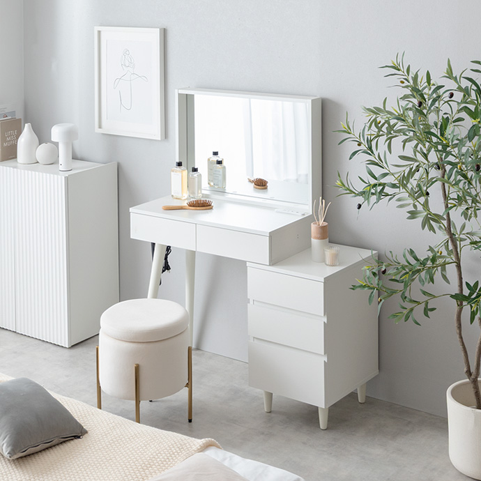 シンプルなのに印象的。海外インテリアの空気感を。