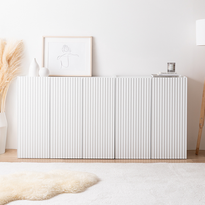 シリーズで並べれば、美しい統一感と収納力がアップ