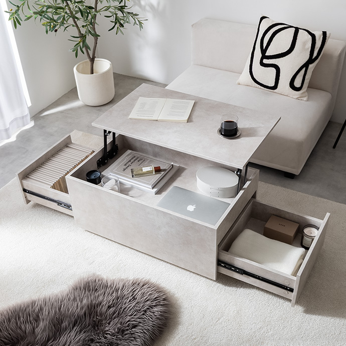 たっぷり入って仕分けもできる、充実した収納力