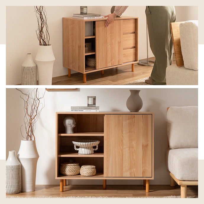 扉ひとつで新しい表情、気分で愉しむ模様替え