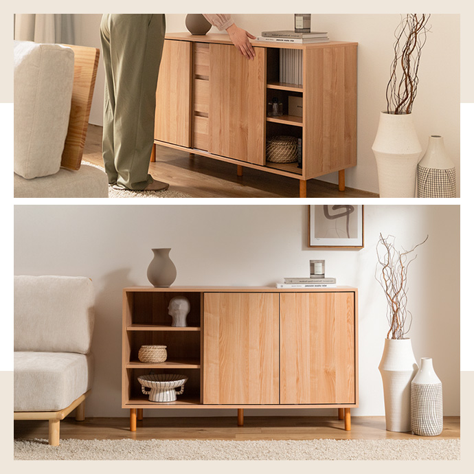 扉ひとつで新しい表情、気分で愉しむ模様替え