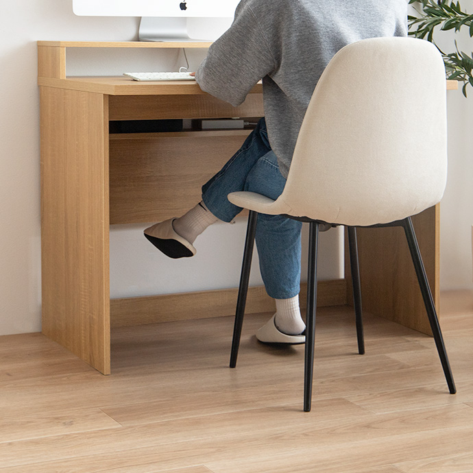 足元すっきり、広々使える