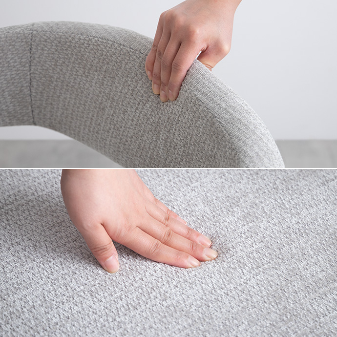 長時間座っても疲れにくい、安定感のあるクッション