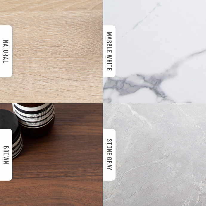 お部屋馴染みのよい4カラーをご用意