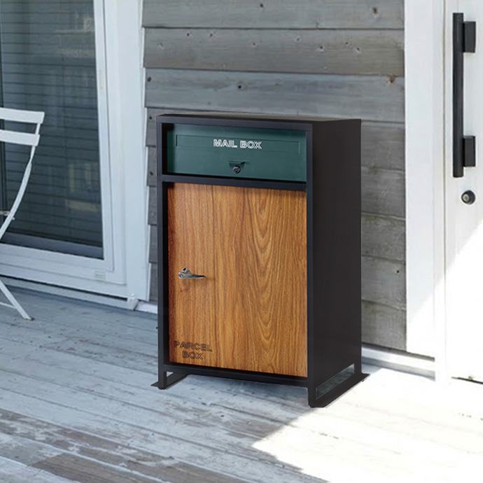宅配ボックスと郵便ポストの1台2役