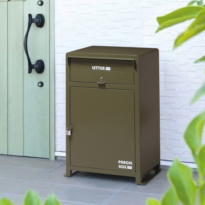 宅配ボックスと郵便ポストの1台2役