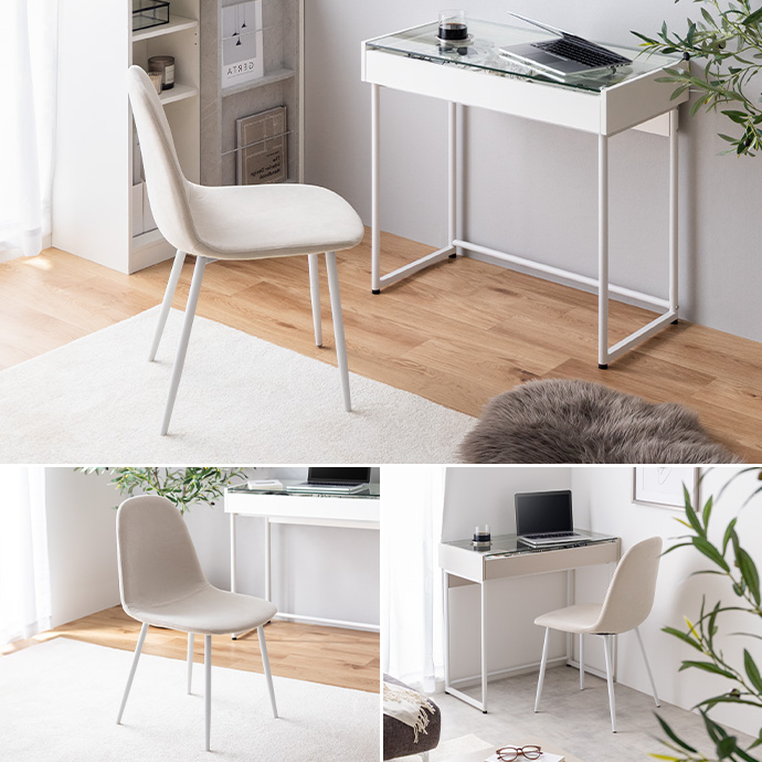 見た目も使い心地も抜群のチェアをセット