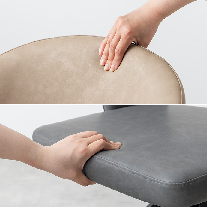 長時間座っても疲れにくい、安定感のあるクッション