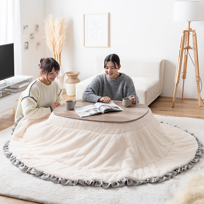 コンパクトながらも、使いやすい楕円形タイプ